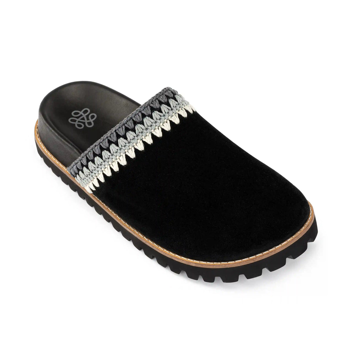 Bolinas Lug Sole Clog - Leather - Black Seminyak
