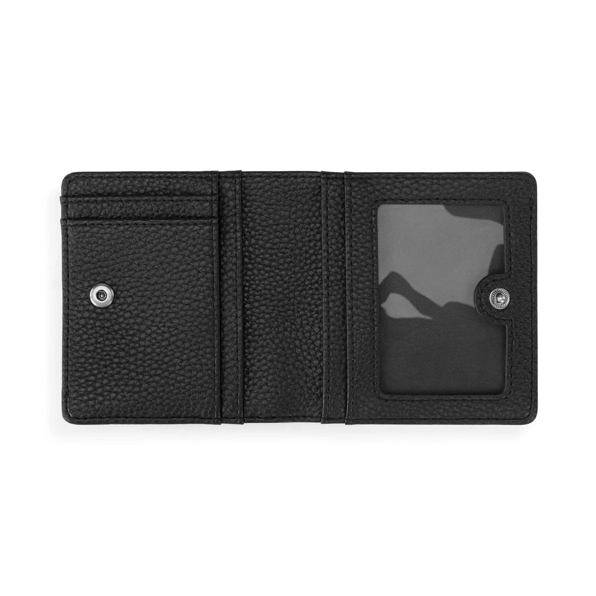Mira Small Wallet - Leather - Black
