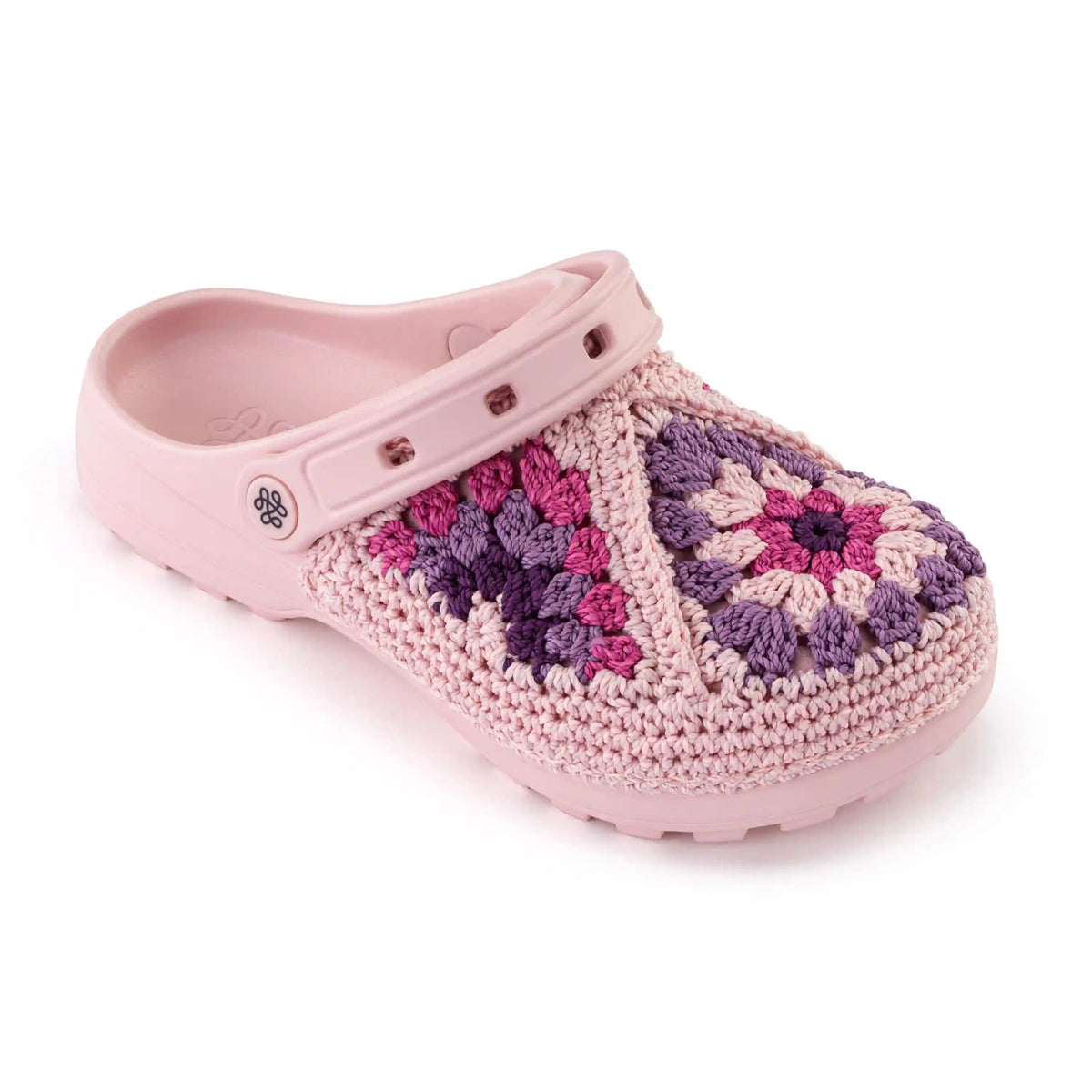 Bolo Clog - Hand Crochet - Orchid Patch