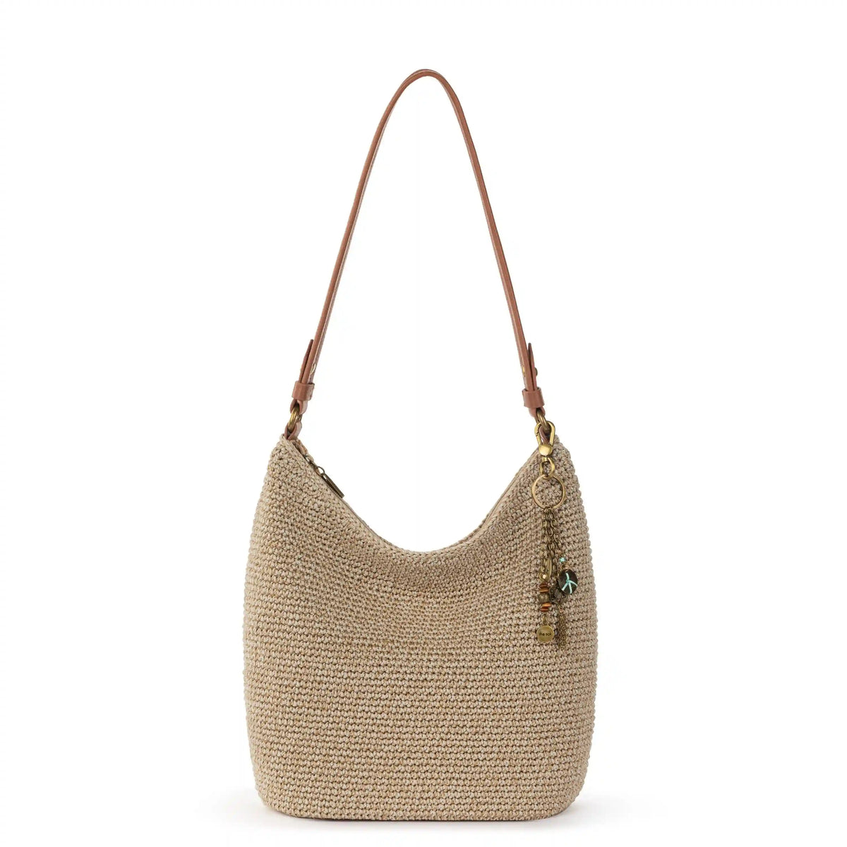 Sequoia Hobo - Hand Crochet - Bamboo Static