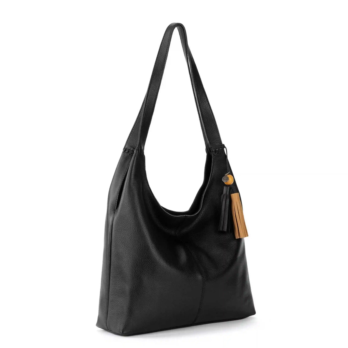 Huntley Hobo - Leather - Black