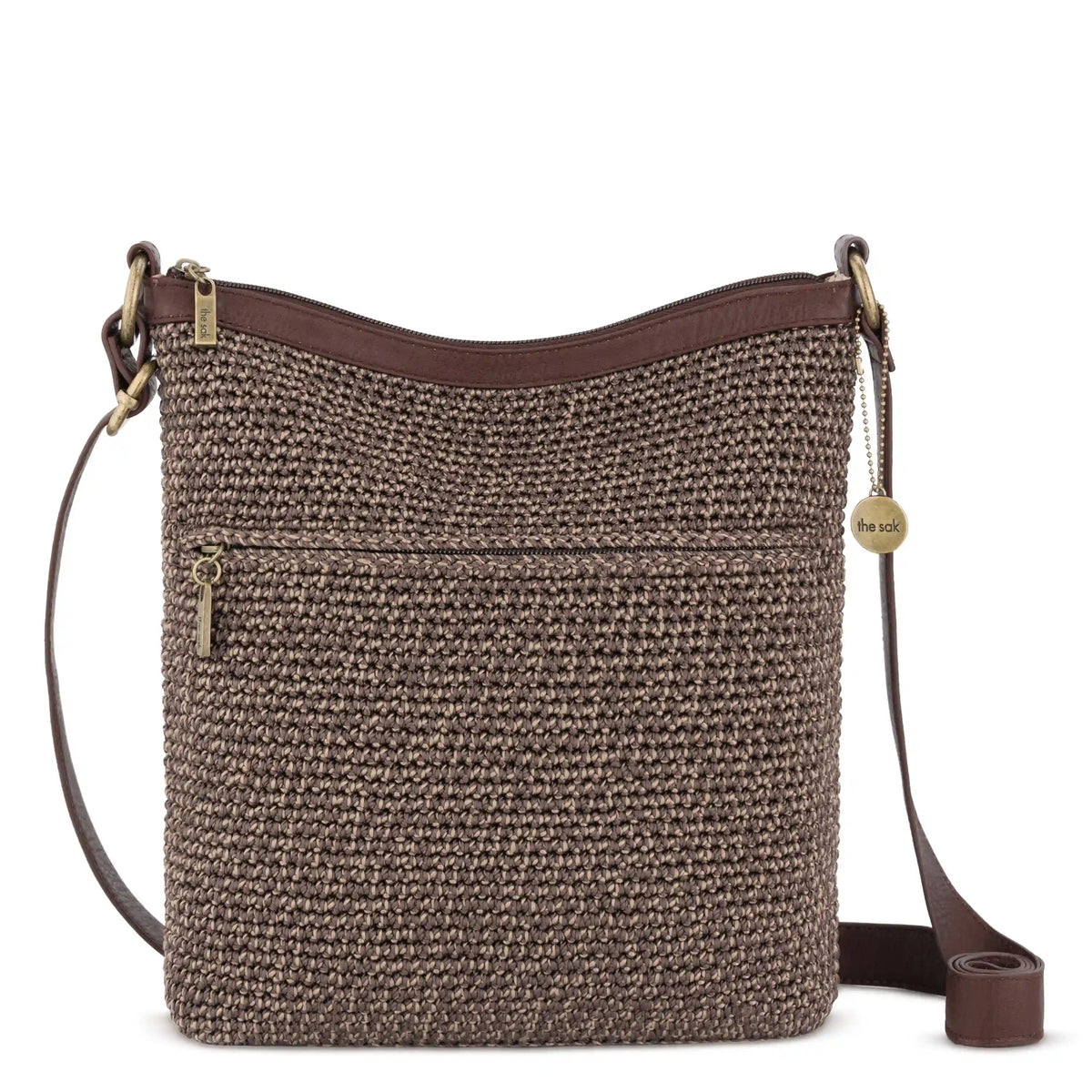 Lucia Crossbody - Hand Crochet - Nutmeg Static