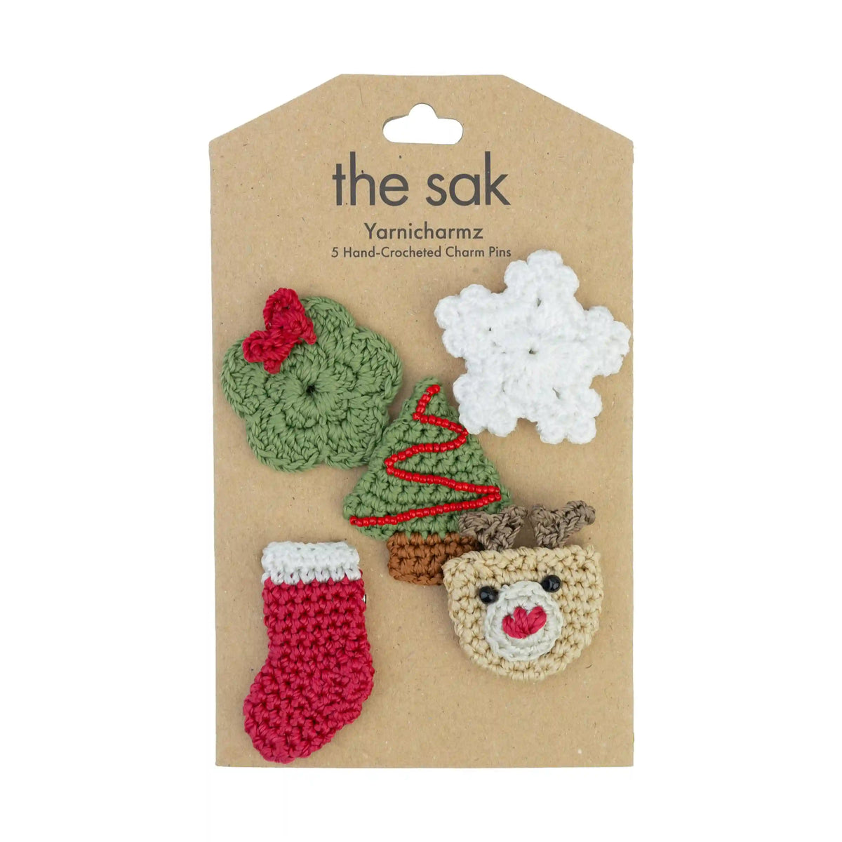 Yarnicharmz 5 Pack - Hand Crochet - Christmas