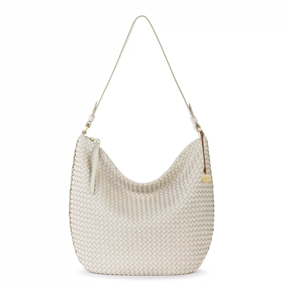 Sequoia Hobo - Leather - Stone Woven