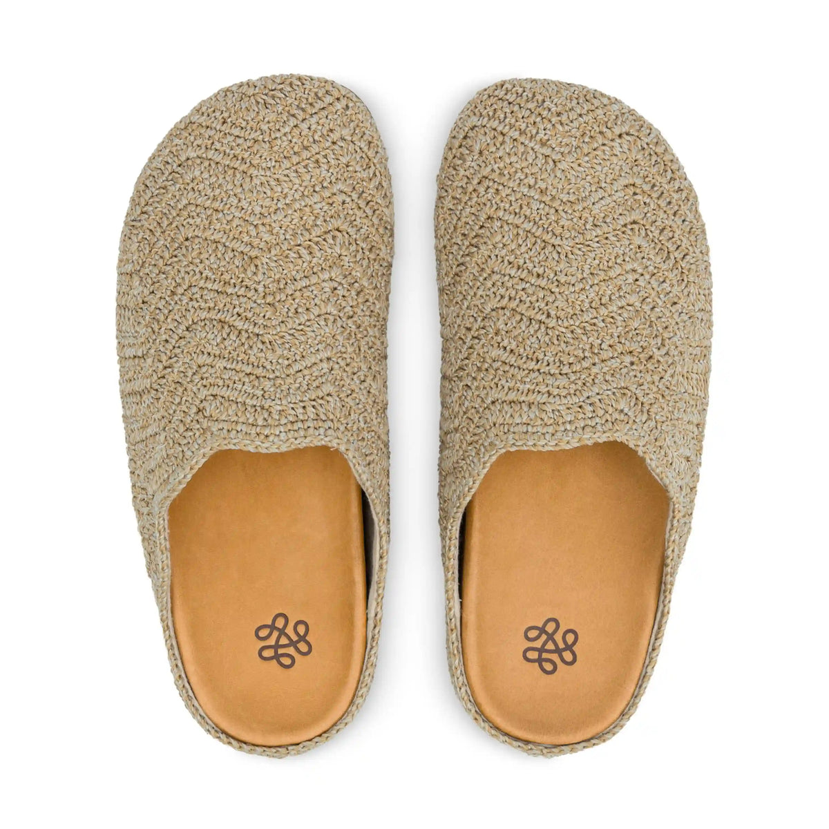 Bolinas Ripple Clog - Hand Crochet - Bamboo Static Ripple