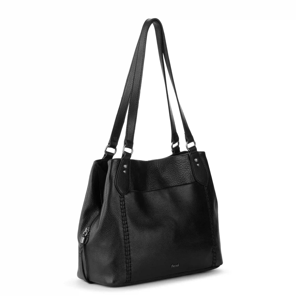Melrose Satchel - Leather - Black