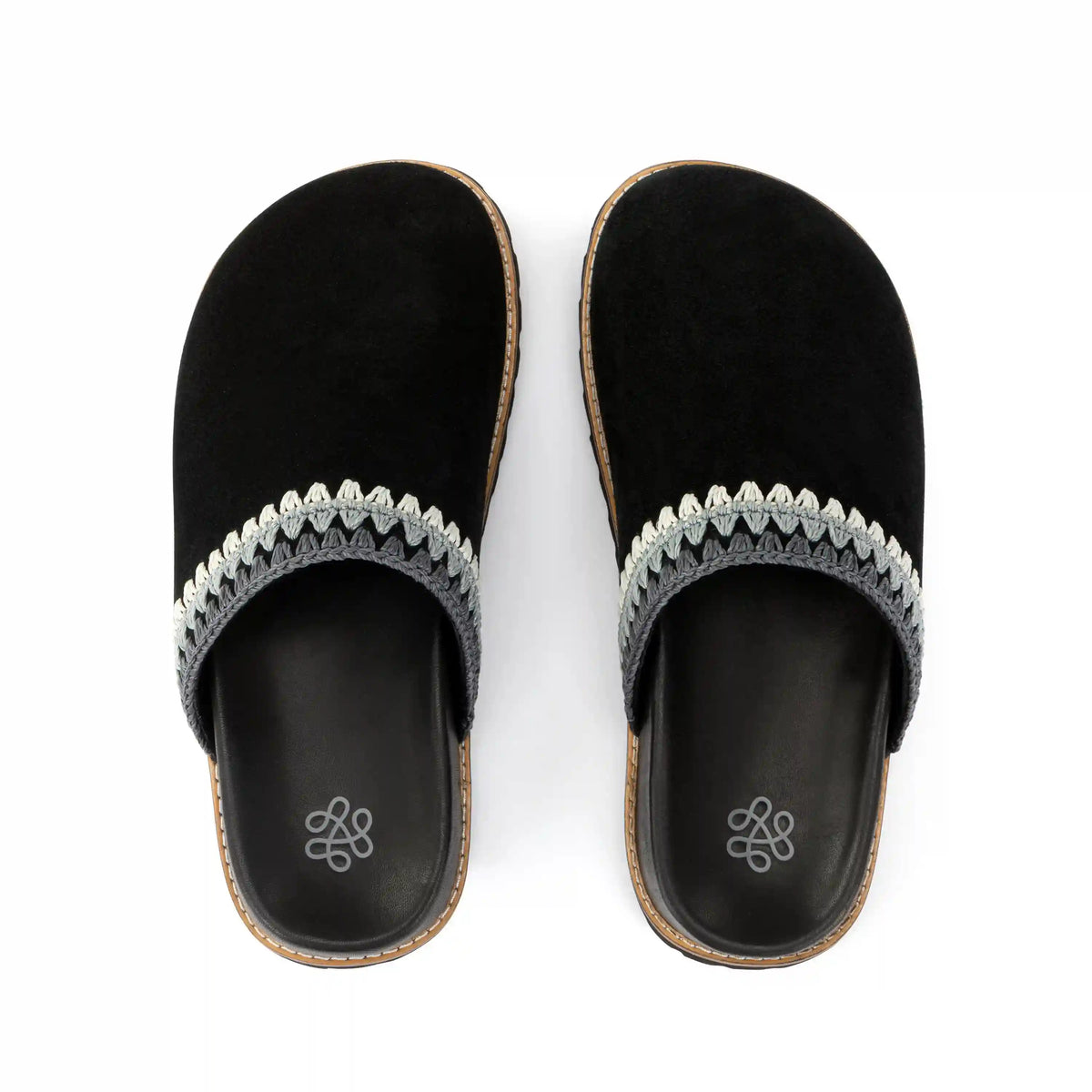 Bolinas Lug Sole Clog - Leather - Black Seminyak