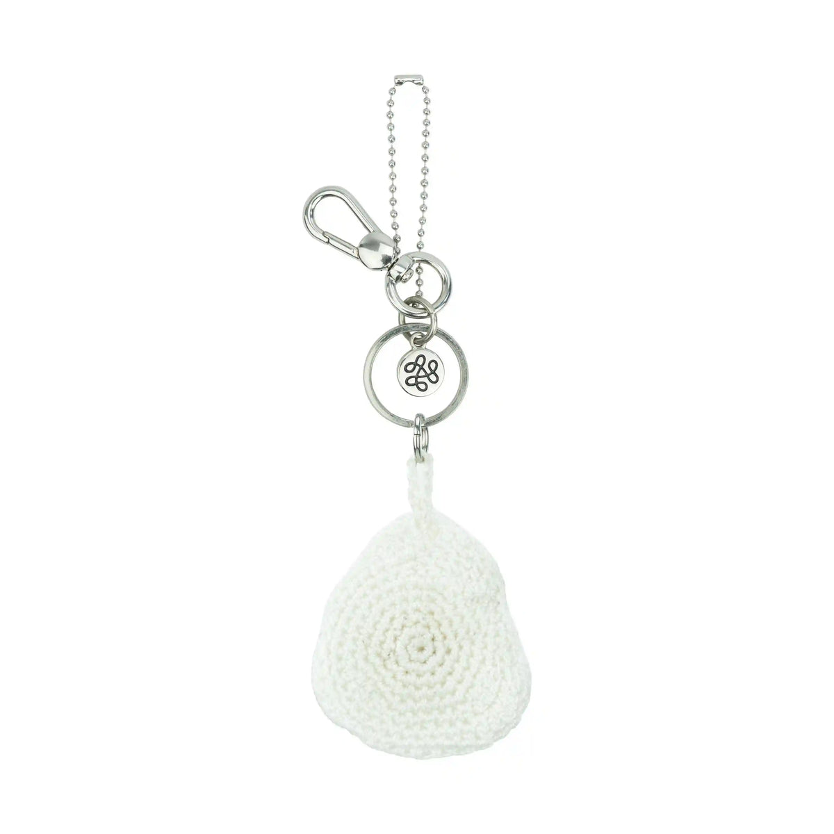 Yarnicharmz Dangle - Hand Crochet - Fried Egg