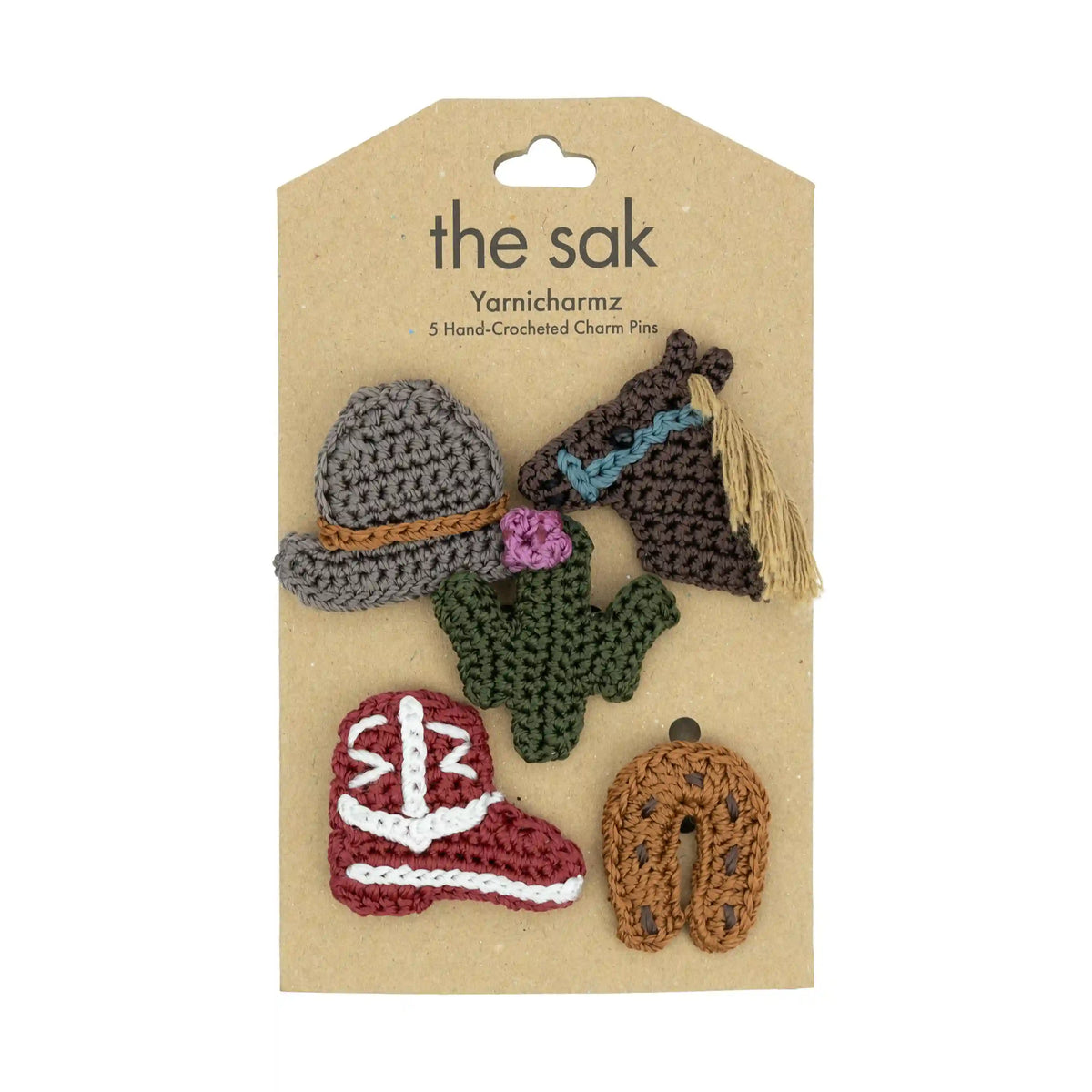 Yarnicharmz 5 Pack - Hand Crochet - Western