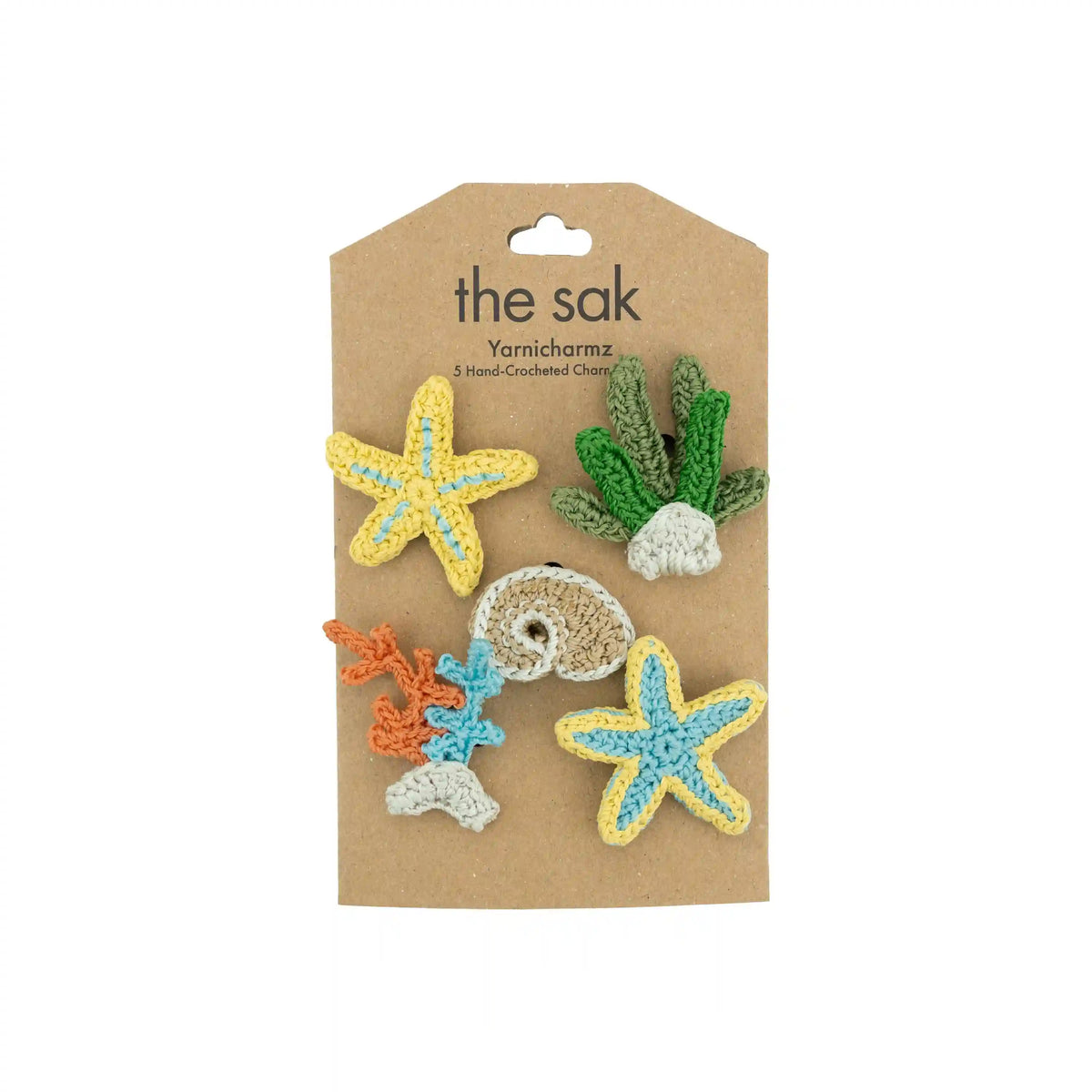 Yarnicharmz 5 Pack - Hand Crochet - Starfish