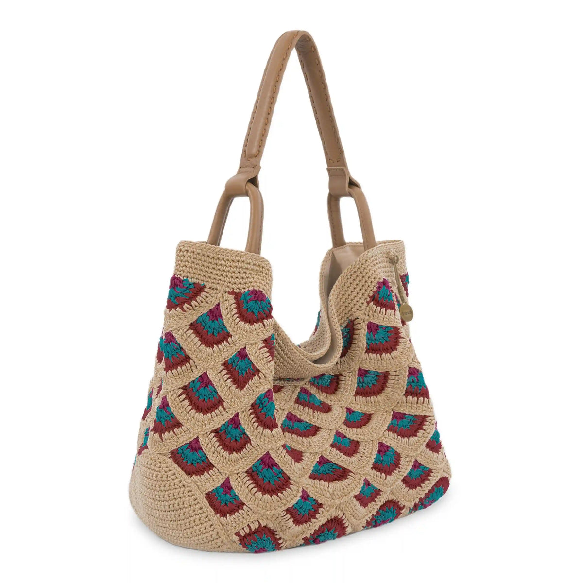 Los Feliz Large Tote - Hand Crochet - Bamboo Mermaid