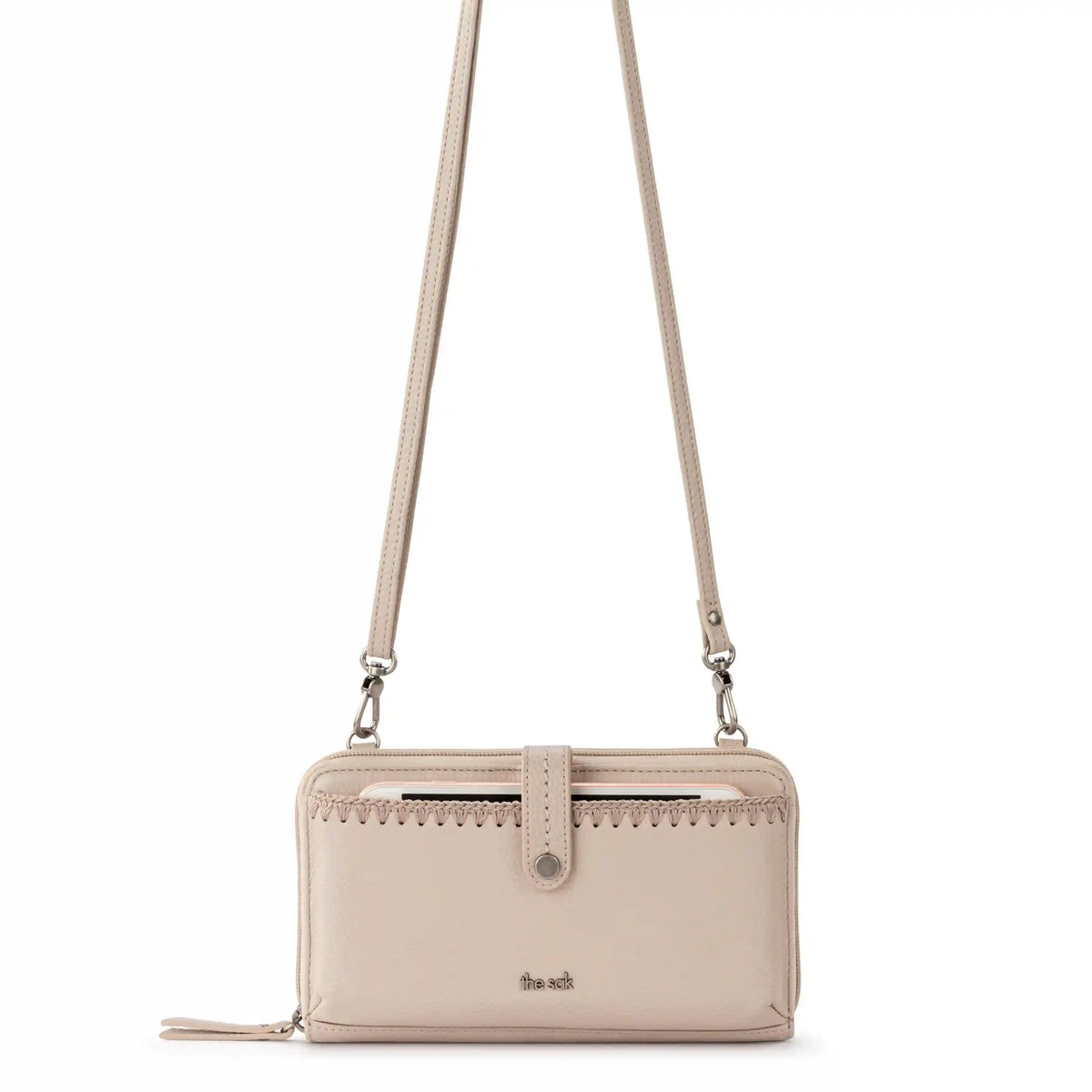 Iris Smartphone Wallet - Leather - Sand