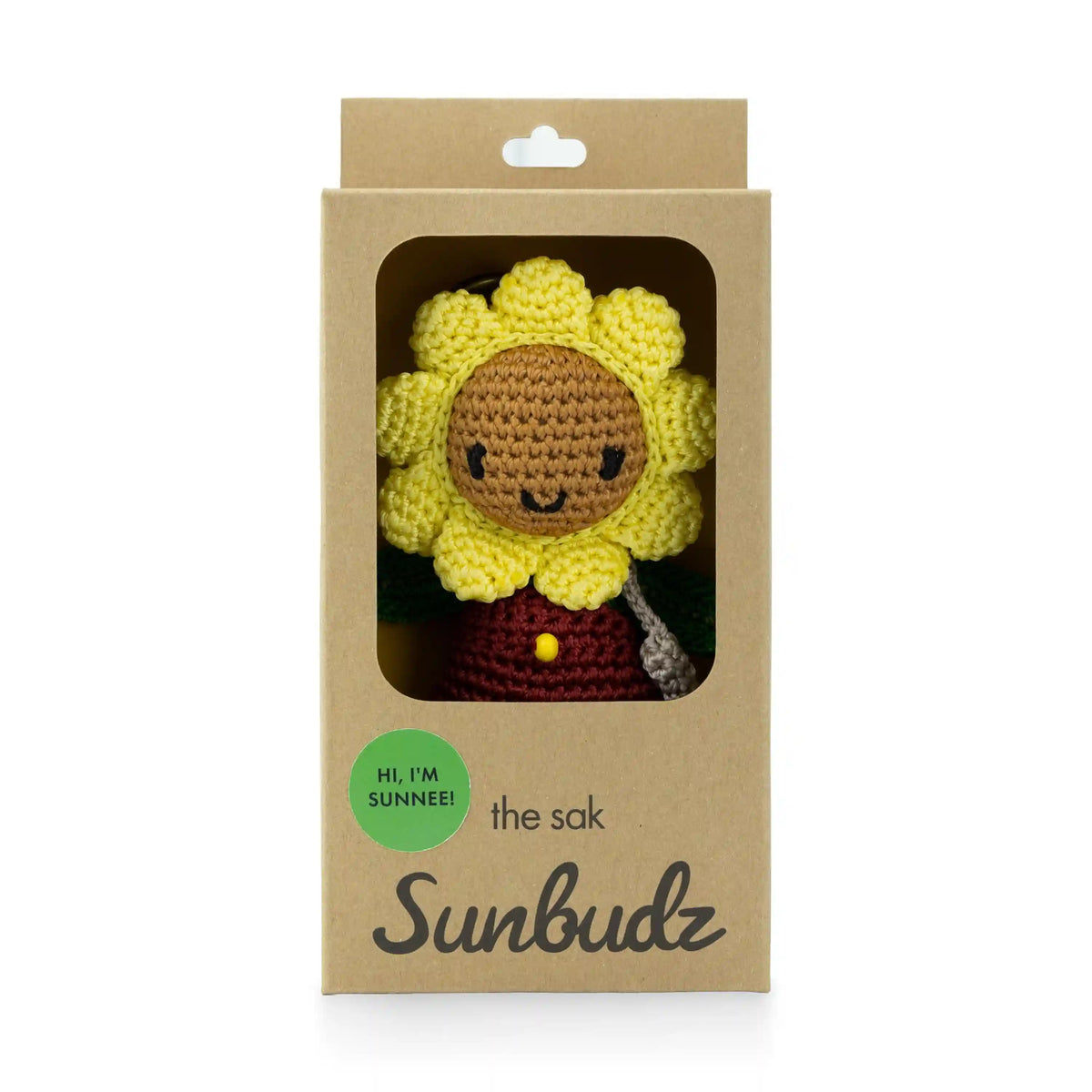 Sunbudz Sunflower Dangle - Hand Crochet - Sunnee