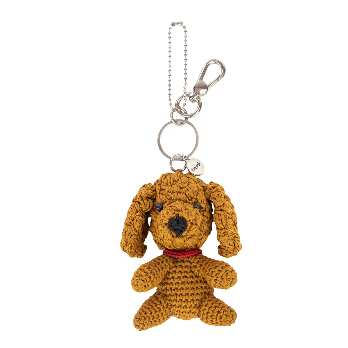 Yarnicharmz Dangle - Hand Crochet - Golden Labradoodle
