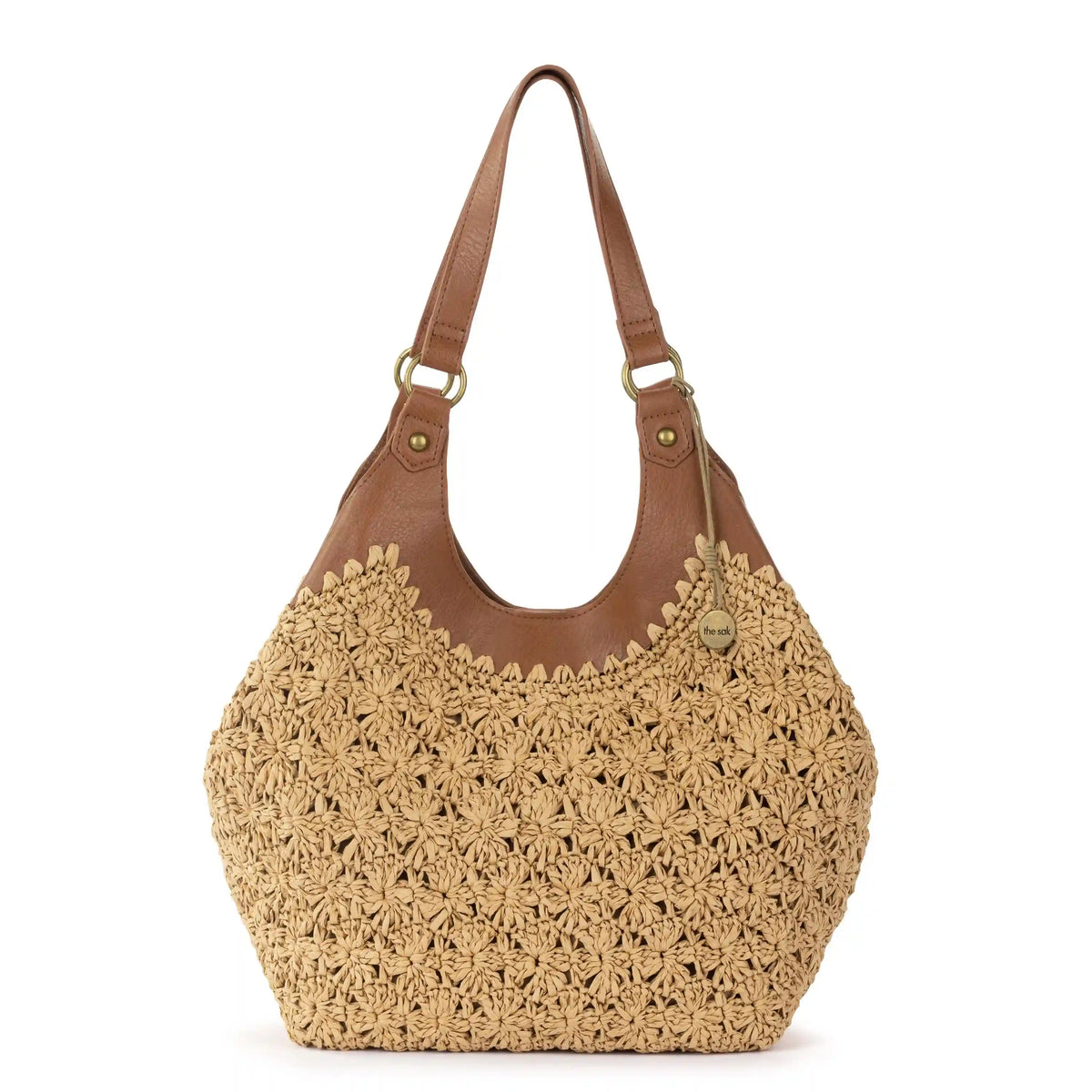 Roma Shopper - Straw - Natural Primrose