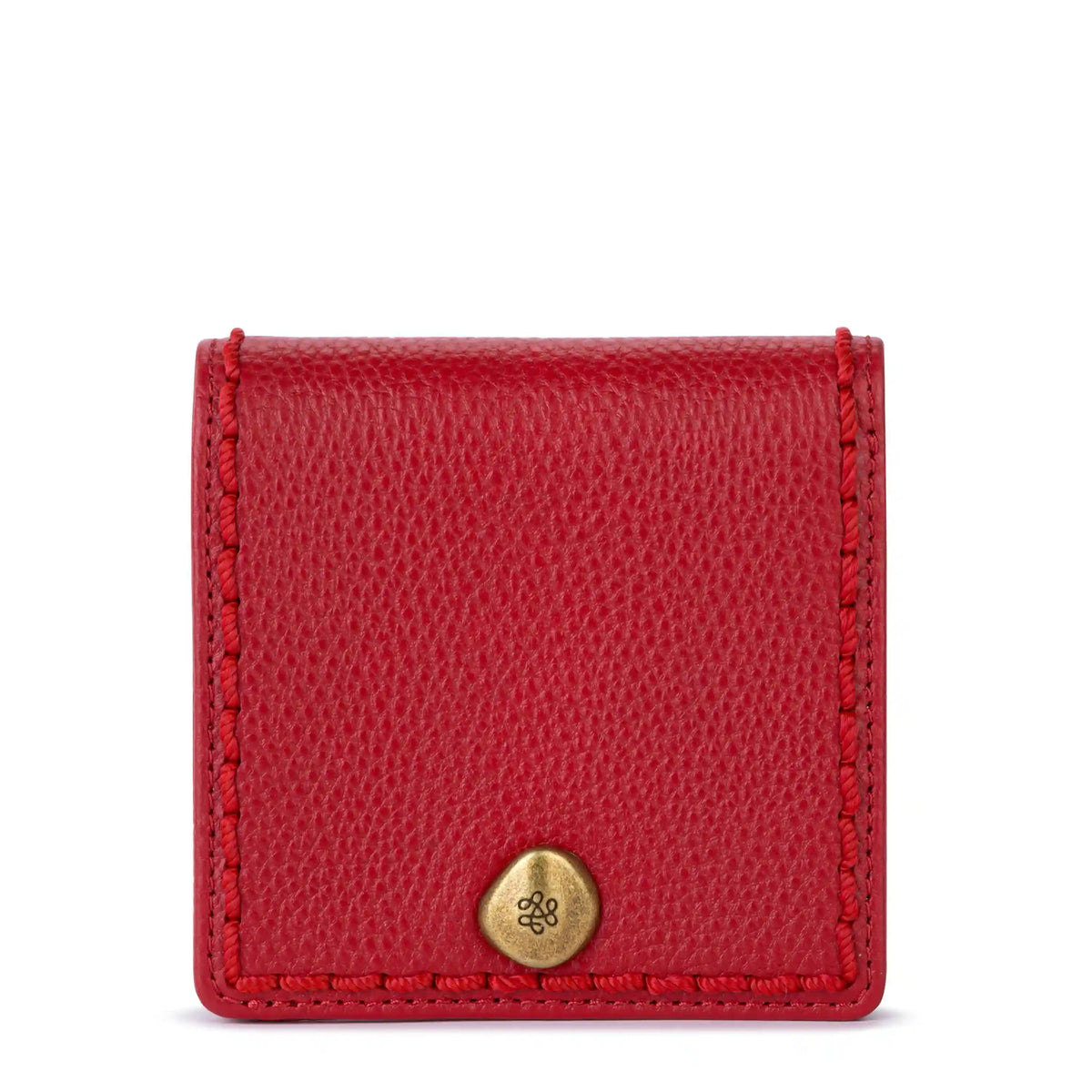 Mira Small Wallet - Leather - Scarlet