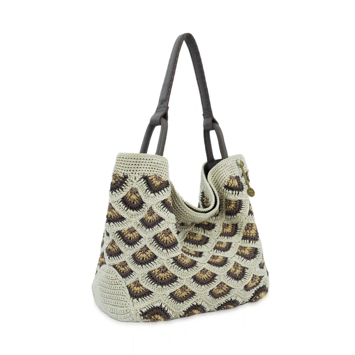 Los Feliz Large Tote - Hand Crochet - Natural Mermaid