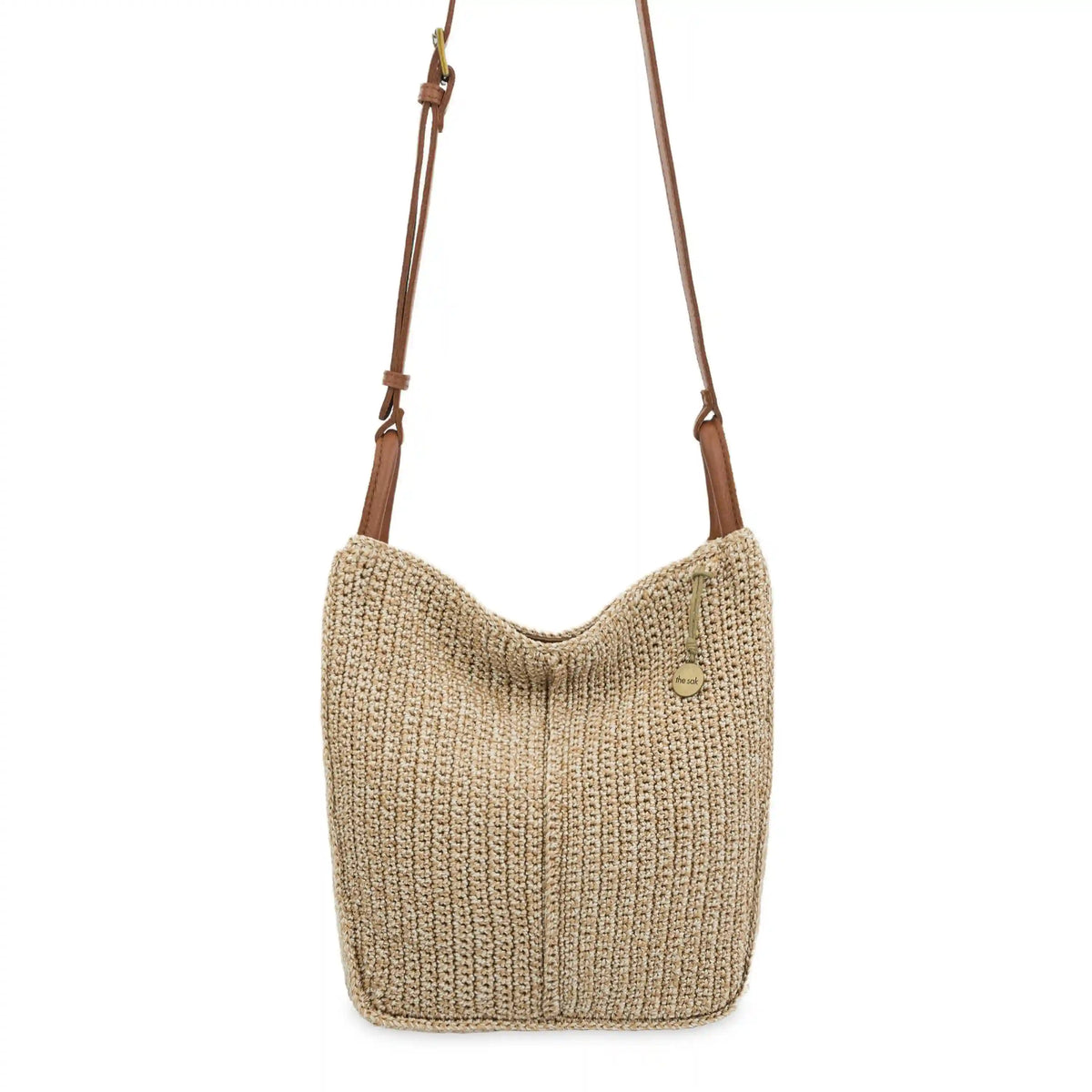 Los Feliz Crossbody - Hand Crochet - Bamboo Static