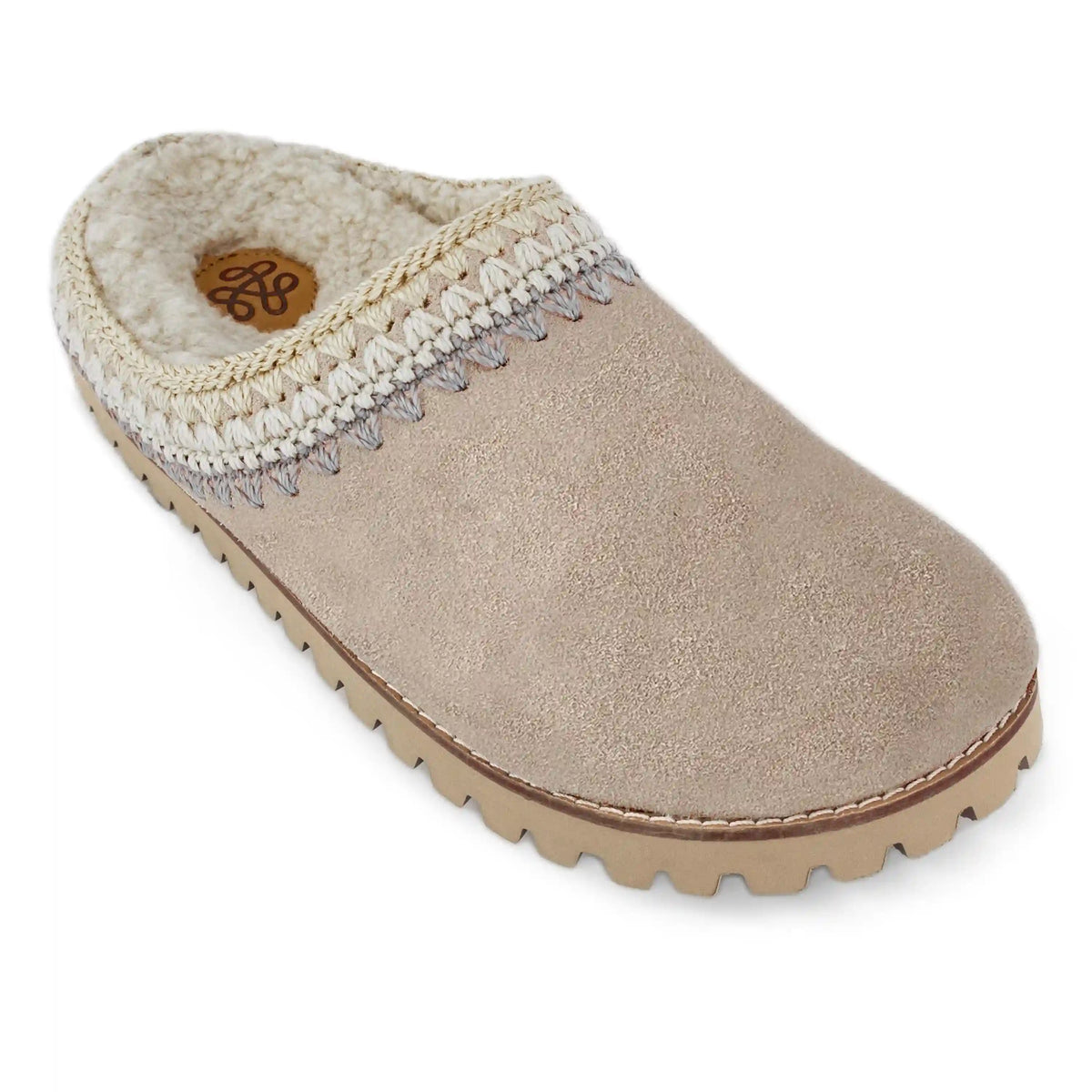 Bolinas Everyday Clog - Leather - Sand Shearling