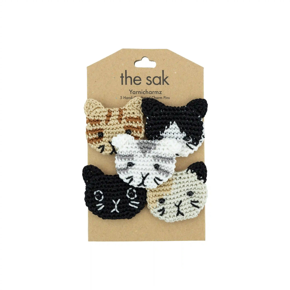 Yarnicharmz 5 Pack - Hand Crochet - Cats