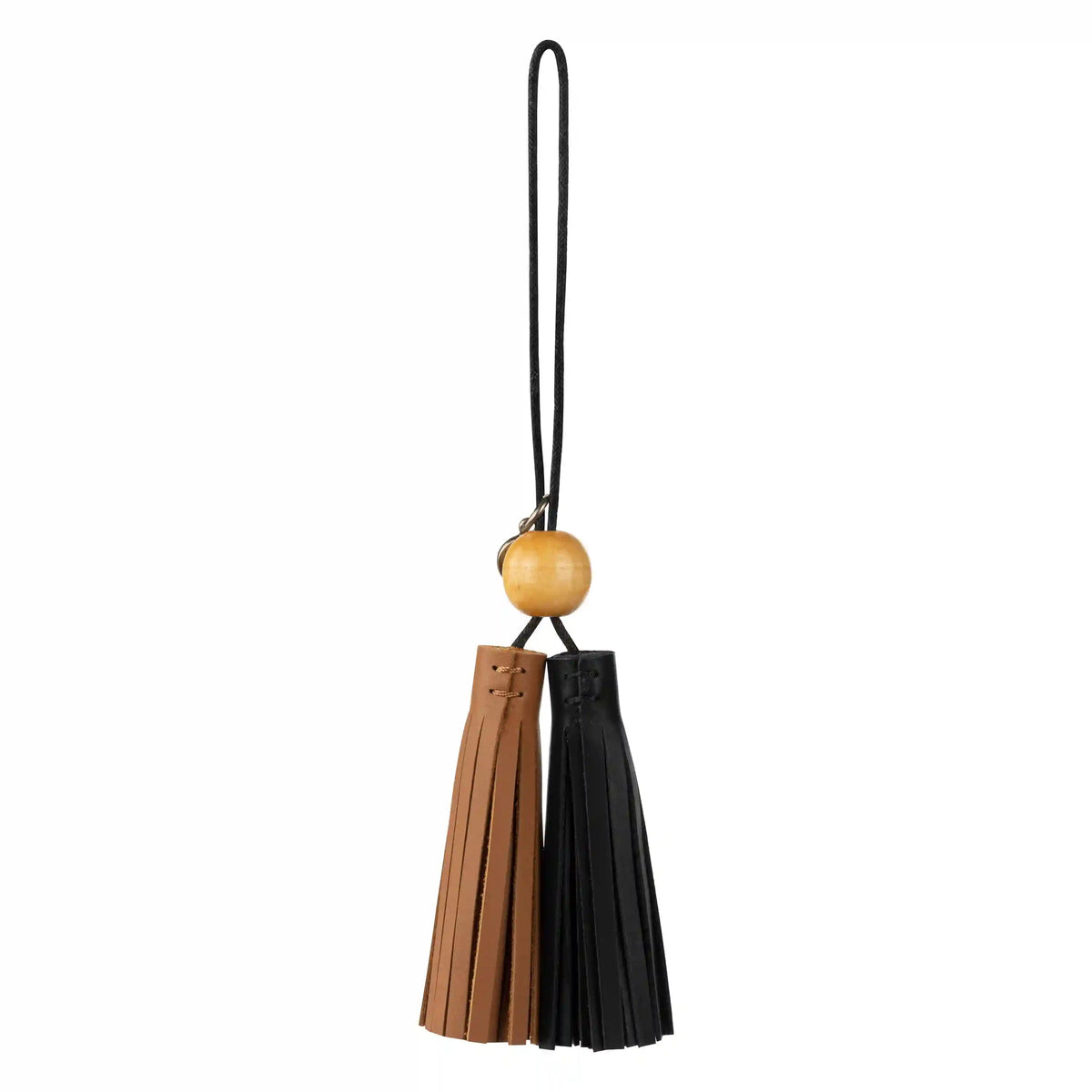 Dangles - Leather - Tobacco and Black