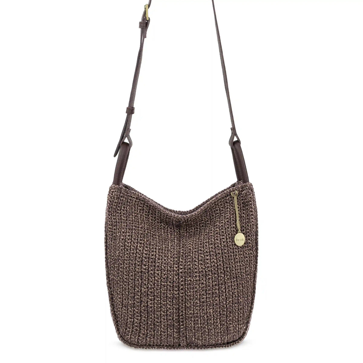 Los Feliz Crossbody - Hand Crochet - Nutmeg Static