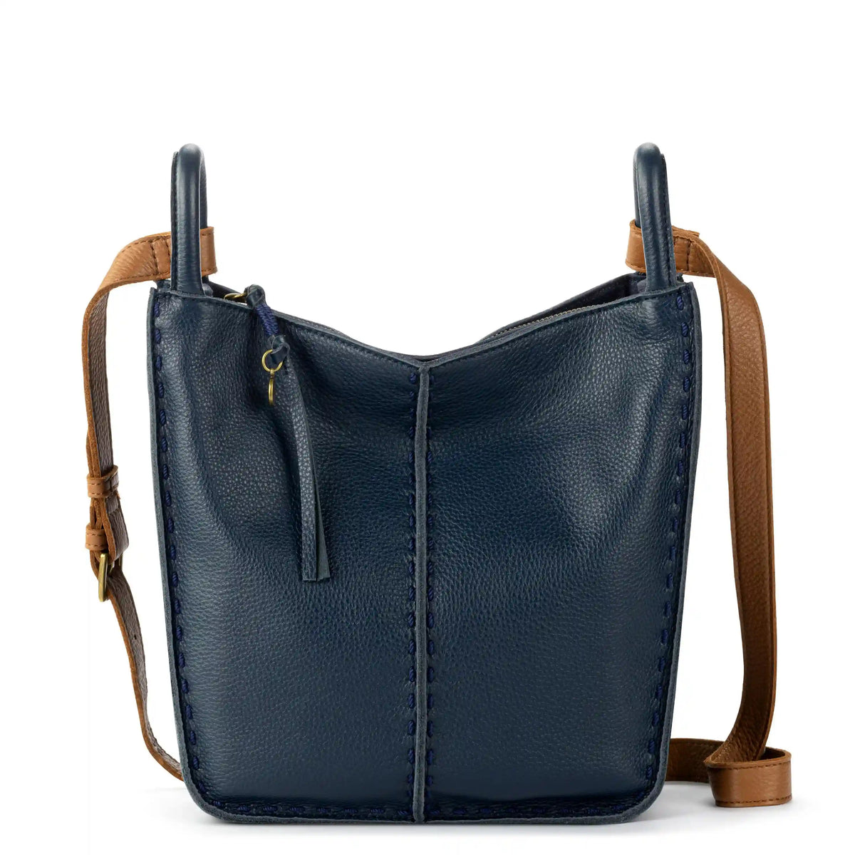 Los Feliz Crossbody - Leather - Indigo