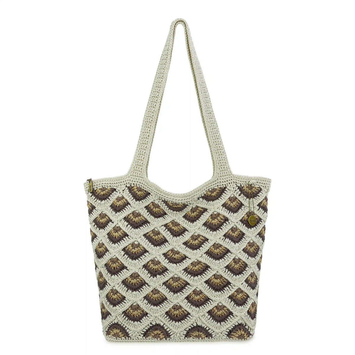 Sola Carryall Tote - Hand Crochet - Natural Mermaid