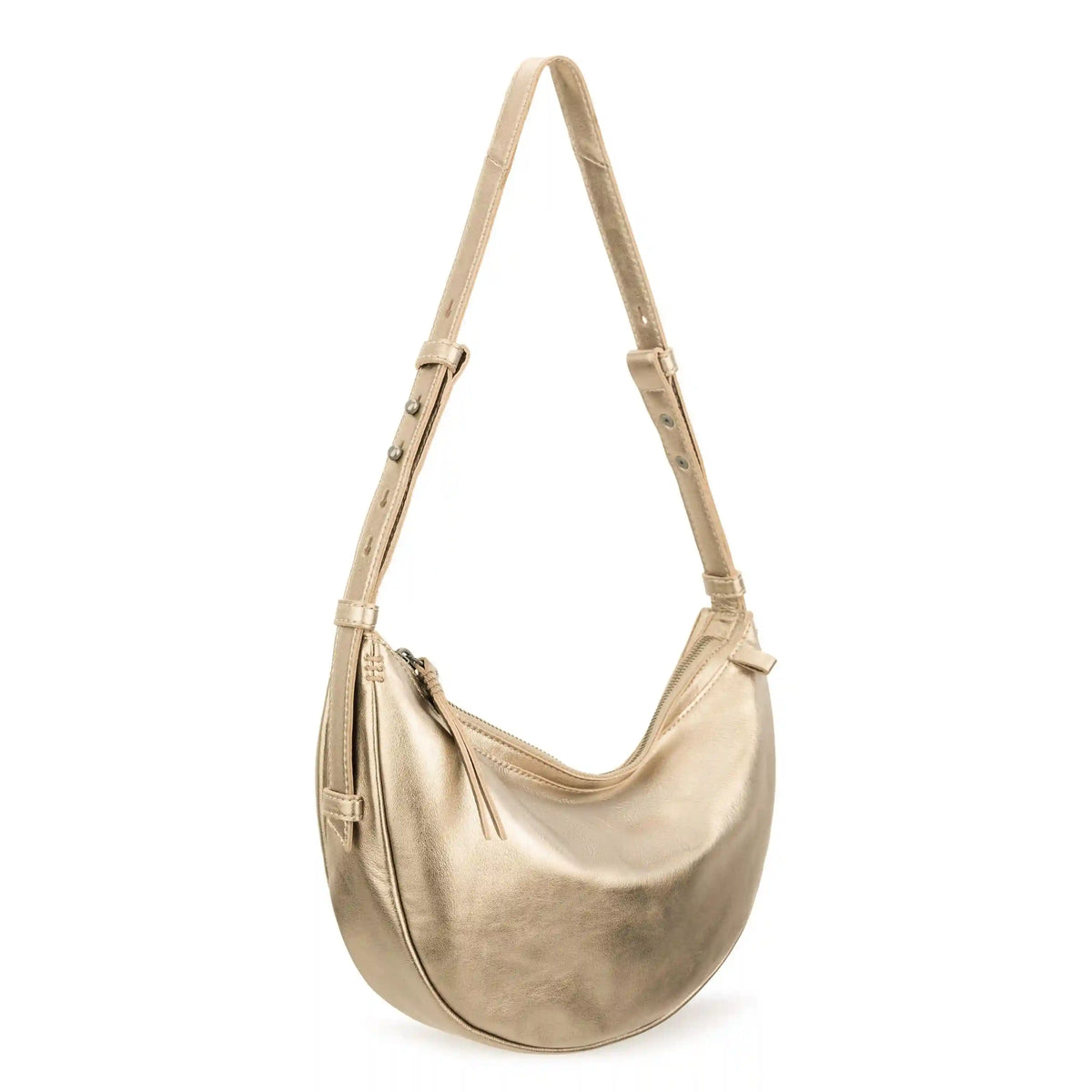 Tess Shoulder Bag - Leather - Light Gold