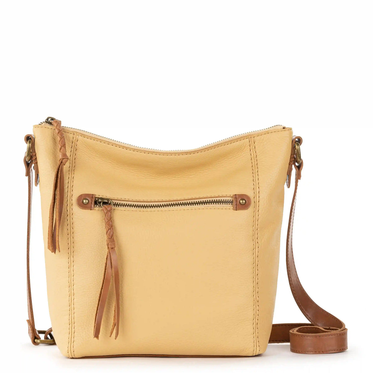 Ashland Crossbody - Leather - Buttercup