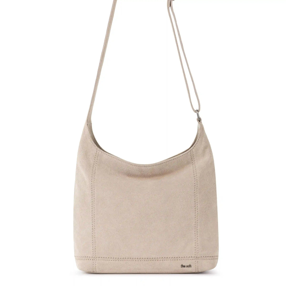 De Young Crossbody - Leather - Sand Suede