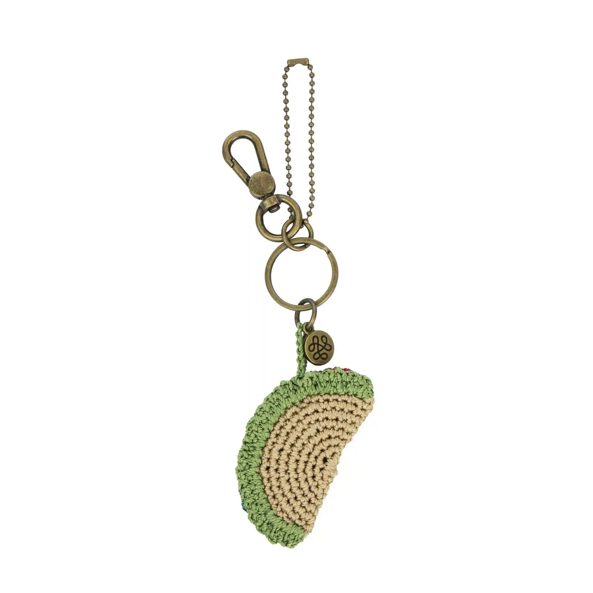 Yarnicharmz Dangle - Hand Crochet - Taco