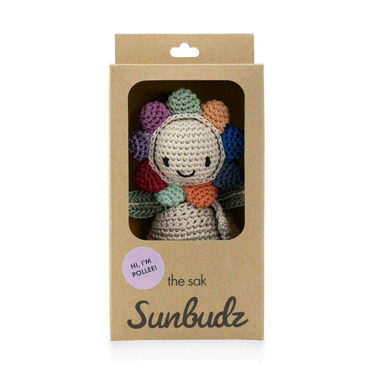 Sunbudz Sunflower Dangle - Hand Crochet - Pollee