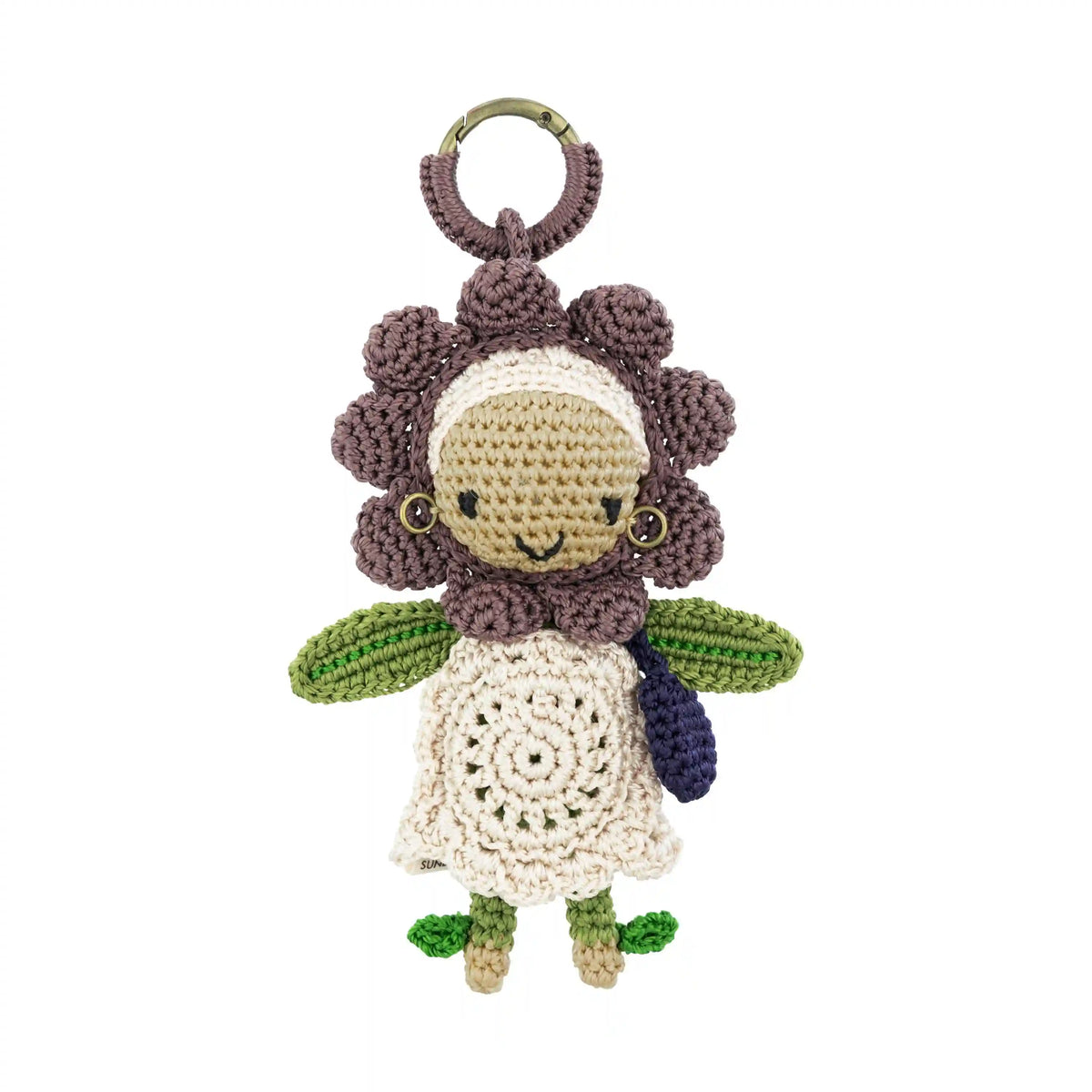 Sunbudz Sunflower Dangle - Hand Crochet - Estee