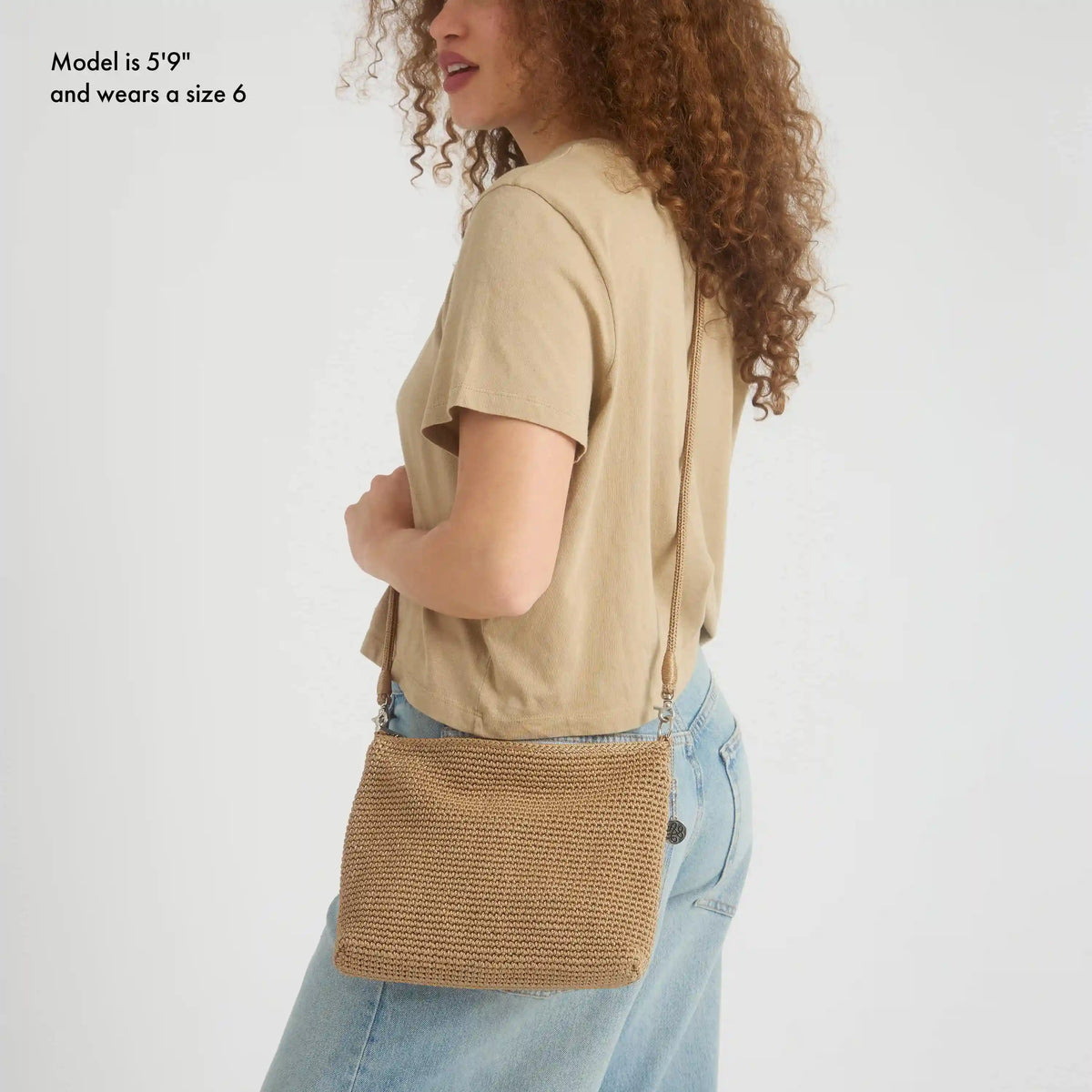 Lumi Crossbody - Hand Crochet - Bamboo