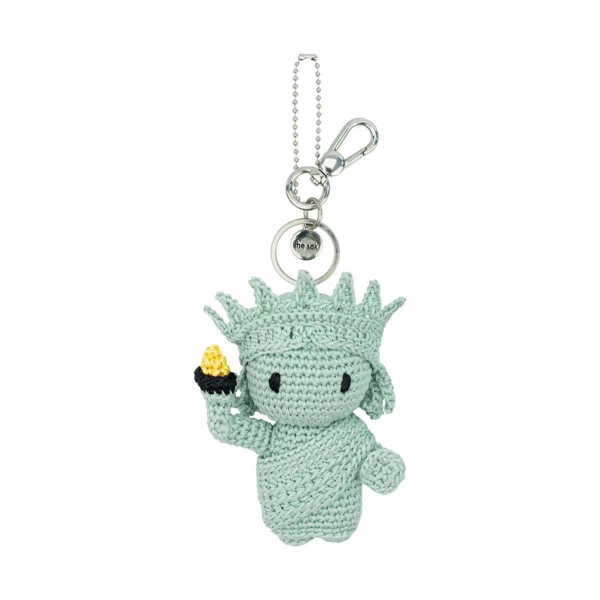 Yarnicharmz Dangle - Hand Crochet - Statue Liberty