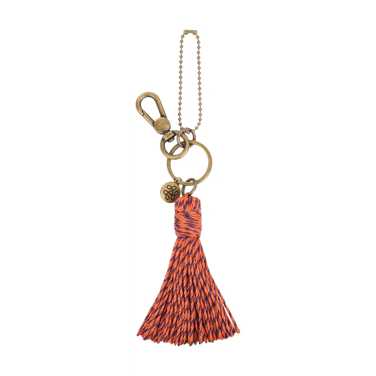 Dangles - Hand Crochet - Cayenne and Purple Haze