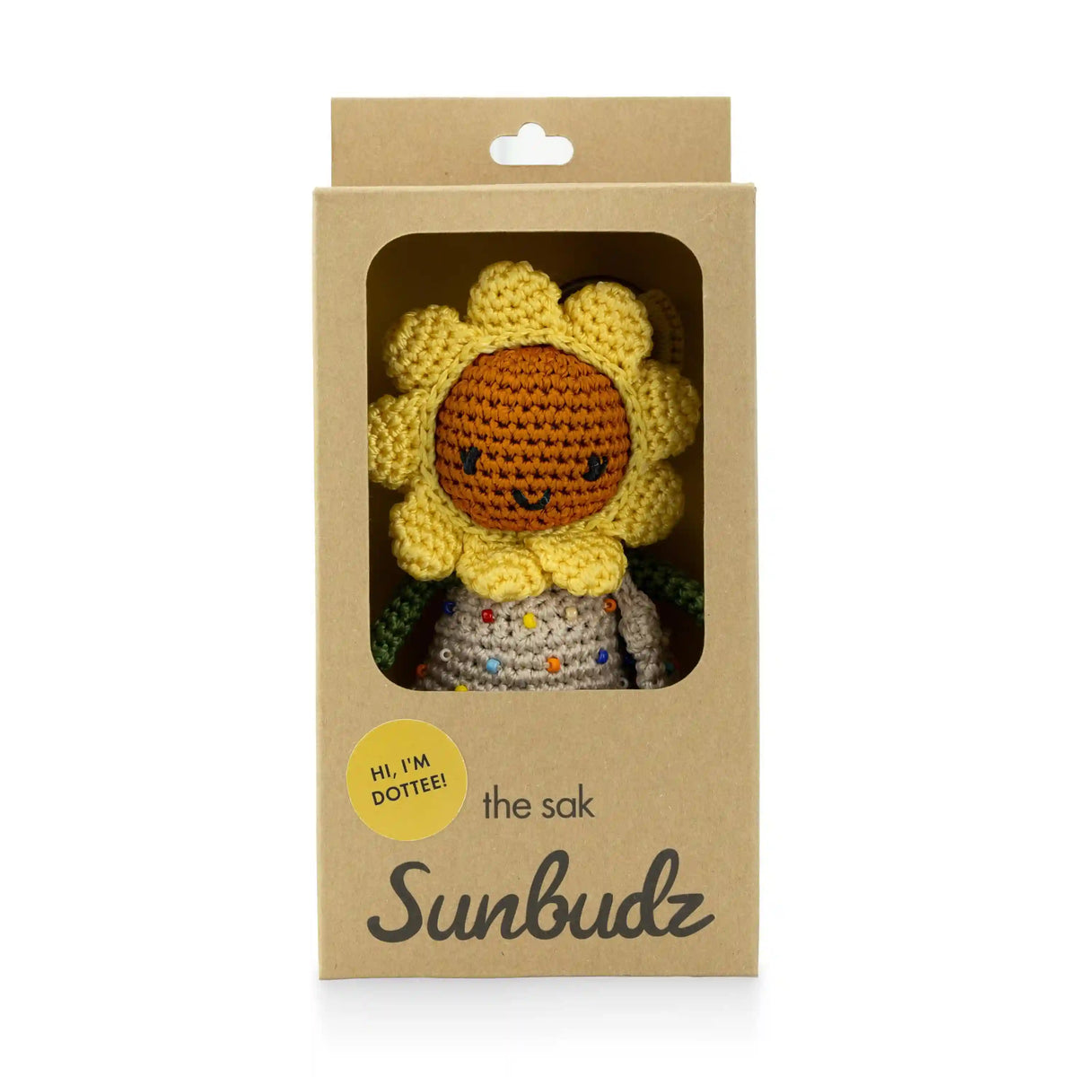 Sunbudz Sunflower Dangle - Hand Crochet - Dottee
