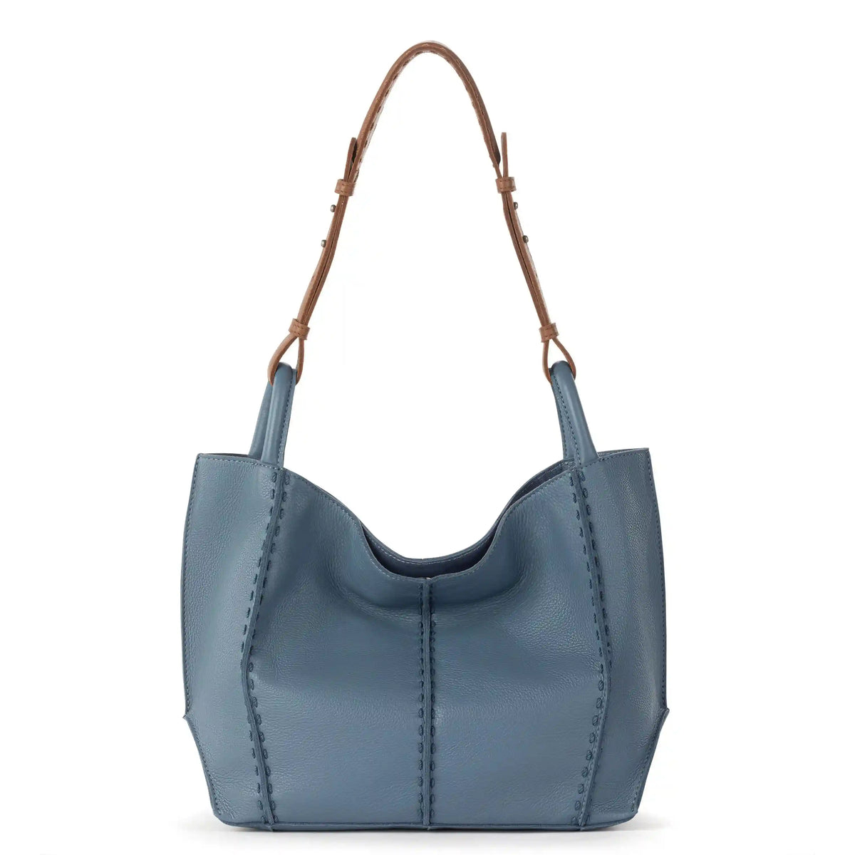 Los Feliz Medium Tote - Leather - Maritime