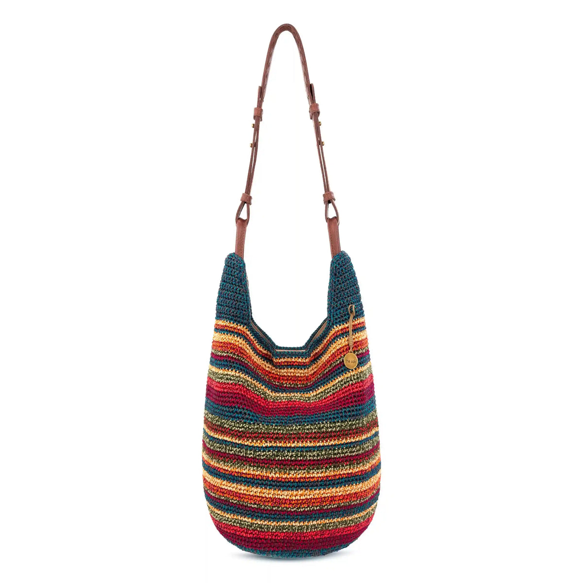 Los Feliz 120 Hobo - Hand Crochet - Woodland Stripe