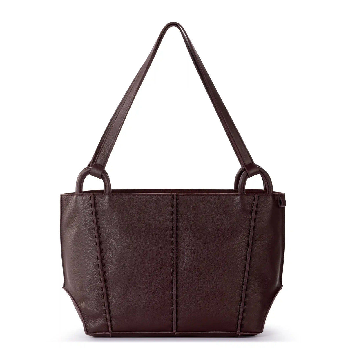 Los Feliz Satchel - Leather - Mahogany