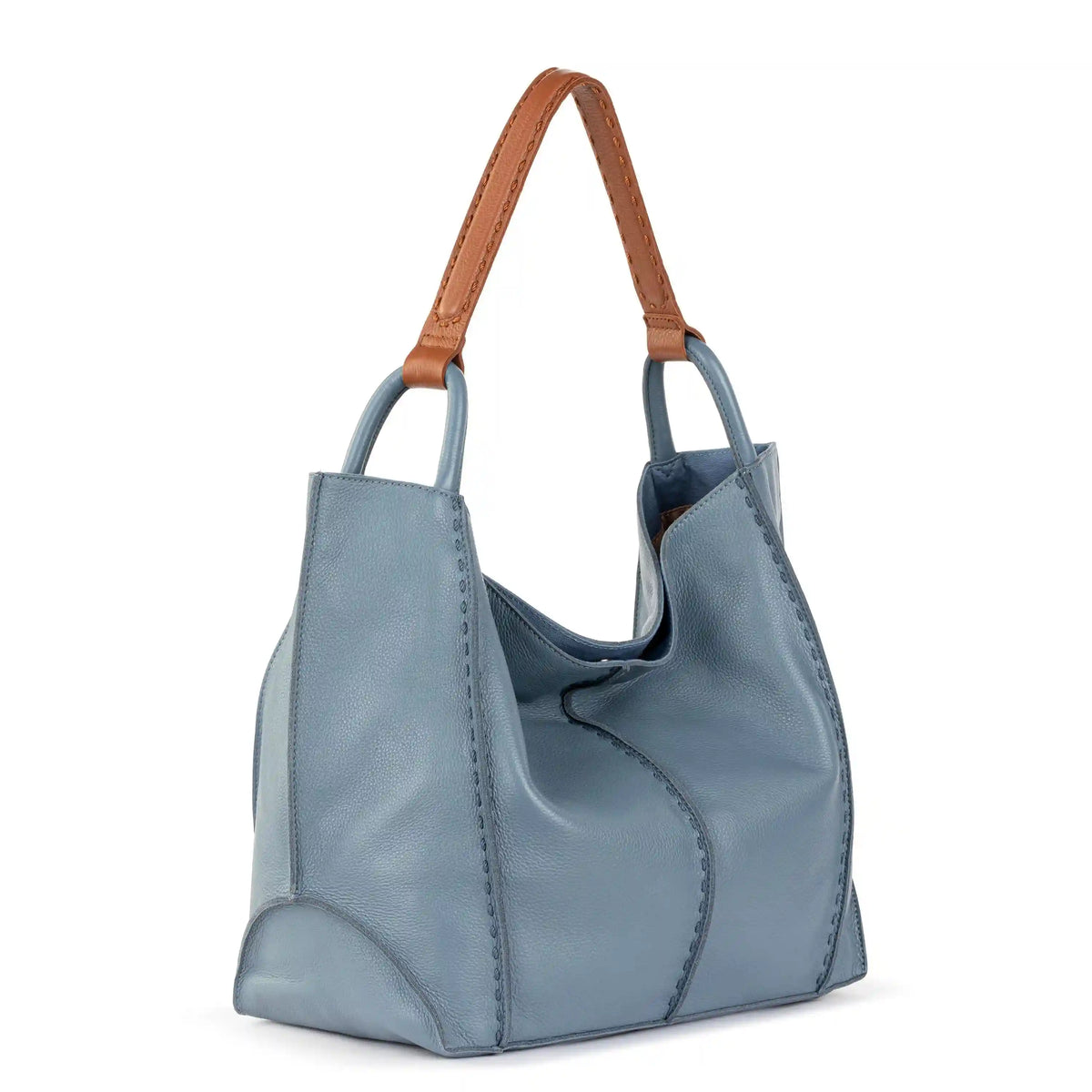 Los Feliz Large Tote - Leather - Maritime