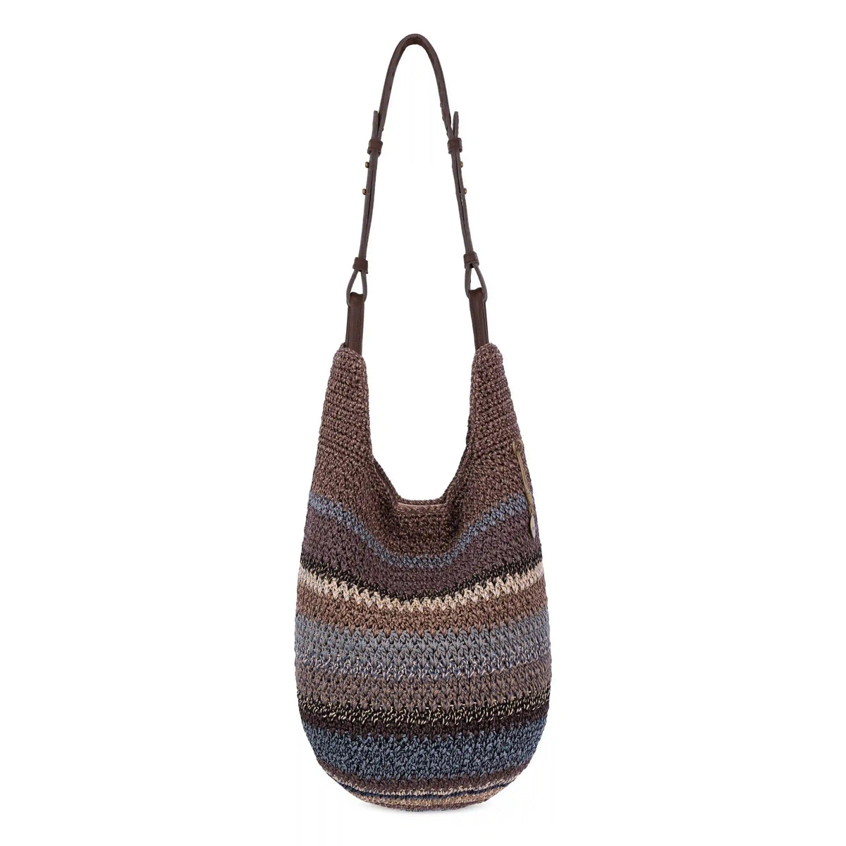 Los Feliz 120 Hobo - Hand Crochet - Aspen Stripe