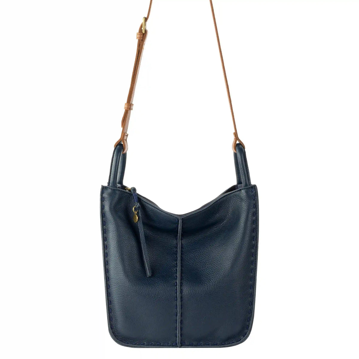 Los Feliz Crossbody - Leather - Indigo