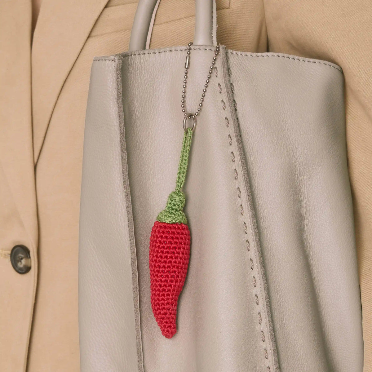 Yarnicharmz Dangle - Hand Crochet - Chili Peppers