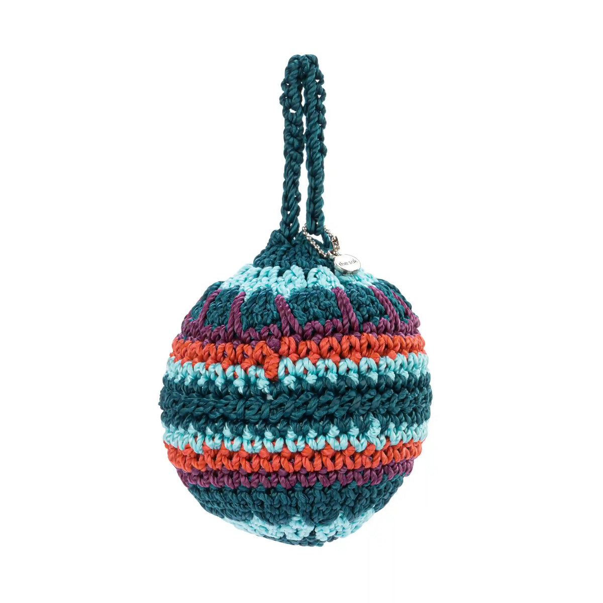 9 Piece Ornament Set - Hand Crochet - Granny Multi