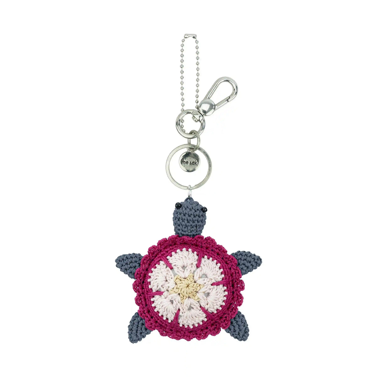 Yarnicharmz Dangle - Hand Crochet - Turtle Maritime