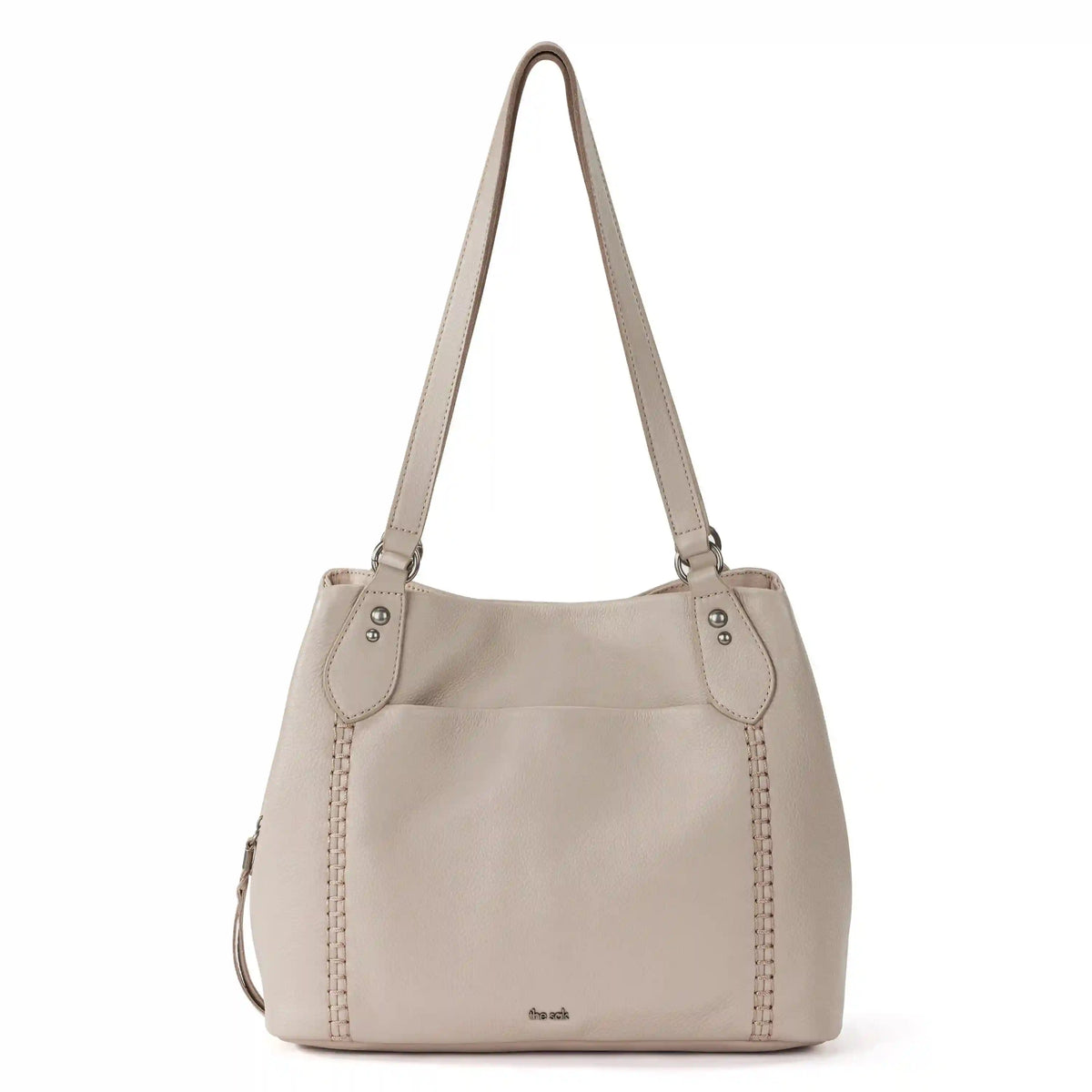 Melrose Satchel - Leather - Sand