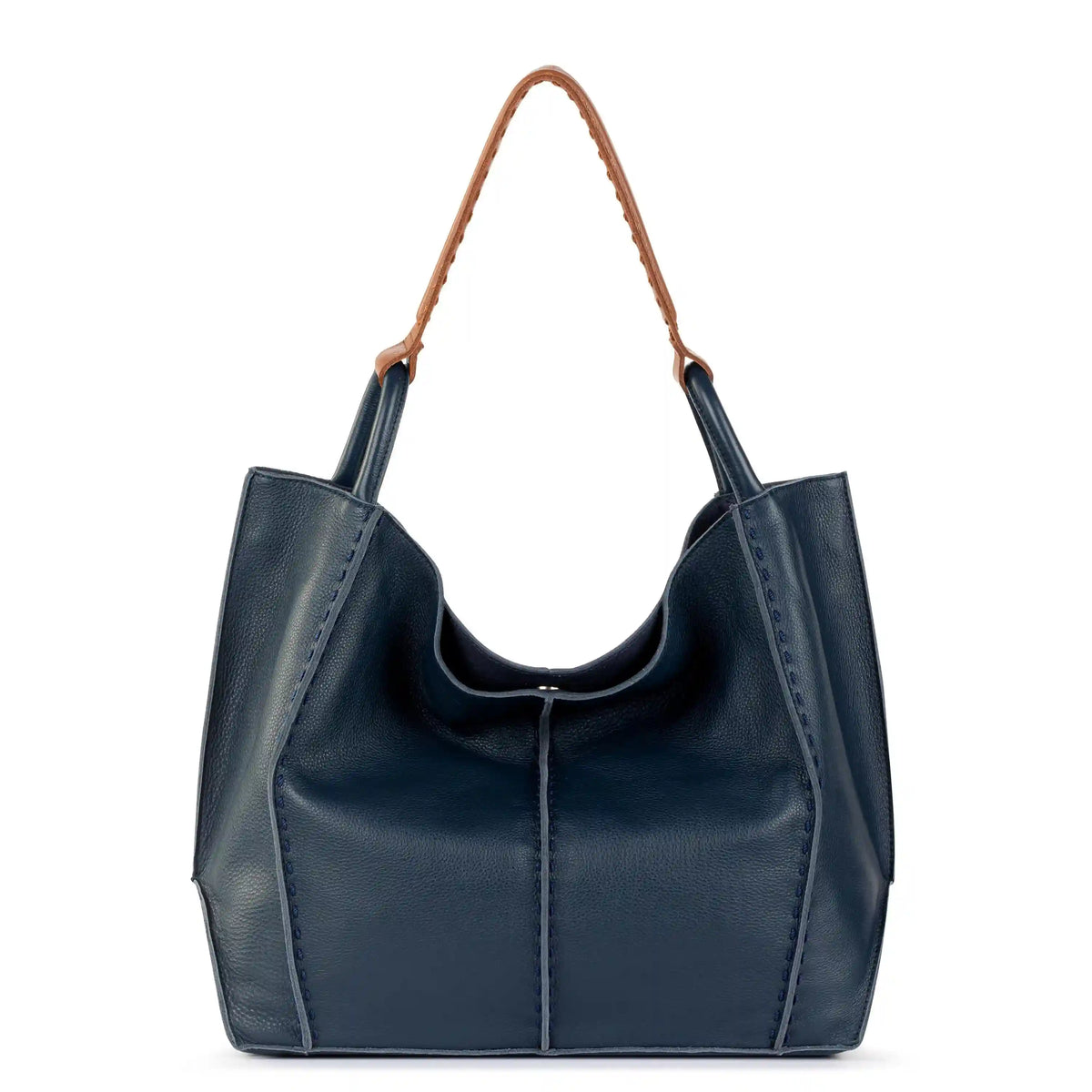 Los Feliz Large Tote - Leather - Indigo