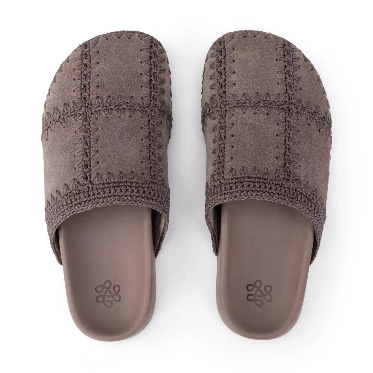 Bolinas Clog - Leather - Mushroom Suede Patch